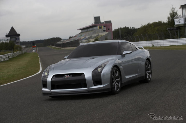 日産 スカイライン 新型は GT-R のベース