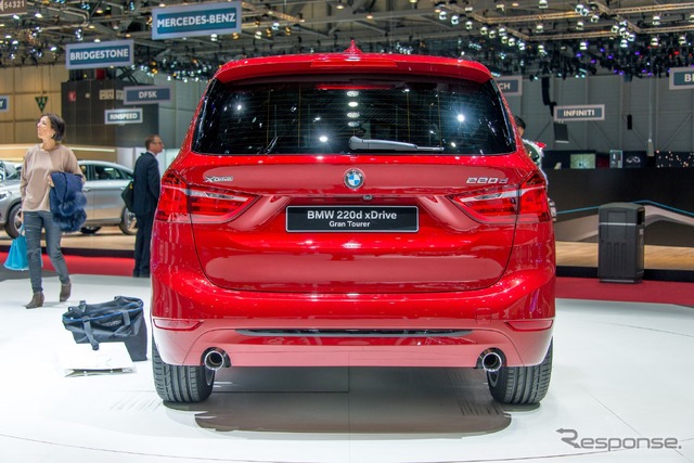 BMW 2シリーズ グランツアラー(ジュネーブモーターショー15)