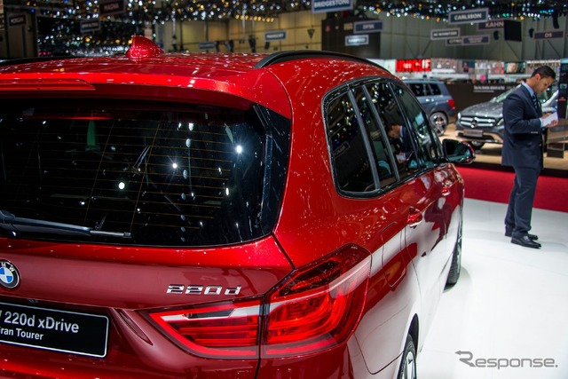 BMW 2シリーズ グランツアラー(ジュネーブモーターショー15)