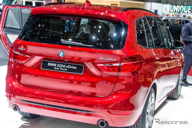 BMW 2シリーズ グランツアラー(ジュネーブモーターショー15)