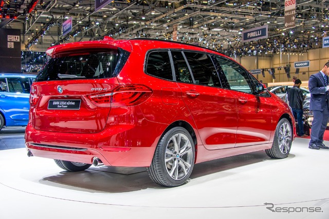 BMW 2シリーズ グランツアラー(ジュネーブモーターショー15)