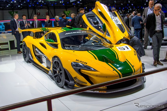 マクラーレン P1 GTR(ジュネーブモーターショー15)