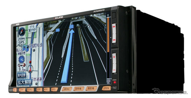 イクリプスAVN2006夏モデル---渋滞考慮検索機能が進化