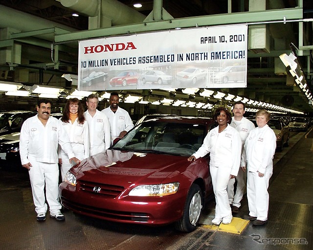 【クイズ】北米ホンダ、1000万台目のクルマは何?