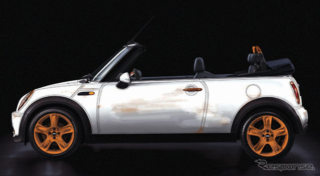 世界に一台のDIESEL仕様のMINI…チャリティオークションも