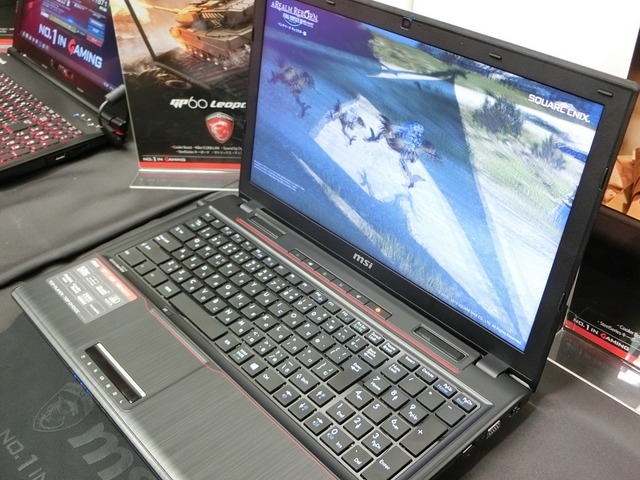 MSIゲーミングノートPC新製品レポート―最新GPU搭載の「GE62/72」他、3種が発売