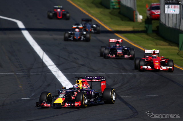 F1オーストラリアGP決勝の様子
