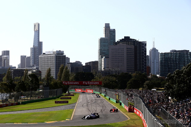 F1オーストラリアGP決勝の様子