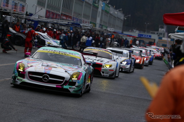 SUPER GT 岡山テスト1日目