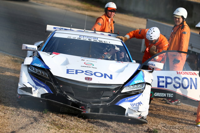 SUPER GT 岡山テスト1日目