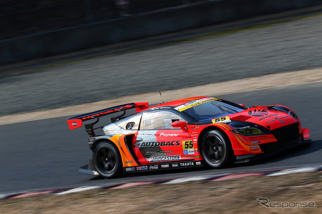 SUPER GT 岡山テスト1日目