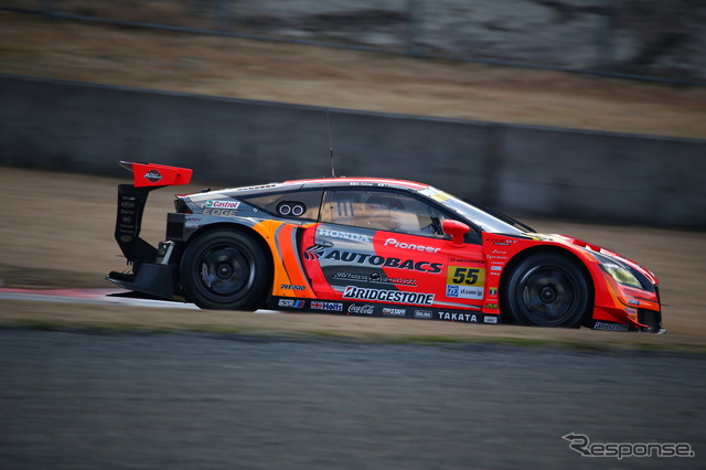 SUPER GT 岡山テスト1日目