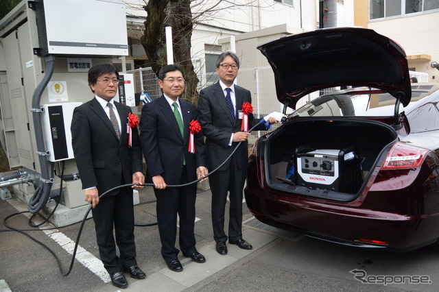 ホンダ HEH55 引き渡し式(16日)