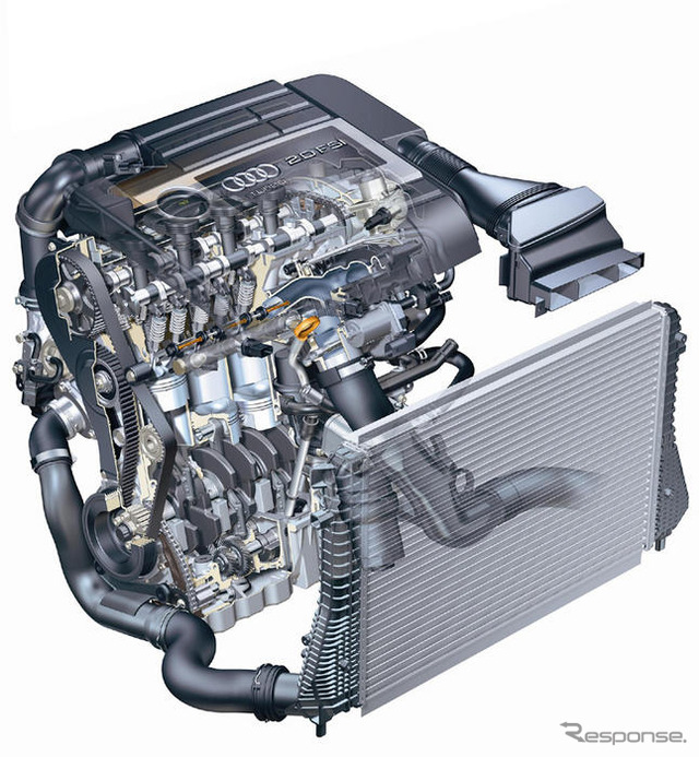 アウディ2.0TFSI エンジン、「Engine of the Year」2年連続受賞