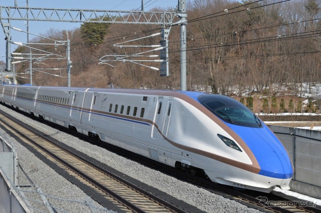 北陸新幹線に旭硝子の鉄道用安全ガラスが全面採用