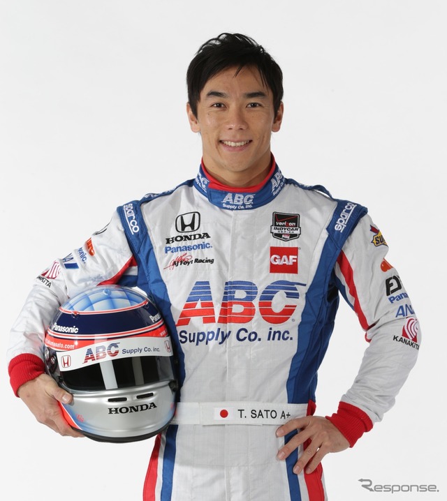 自身通算2勝目に期待がかかる佐藤琢磨。