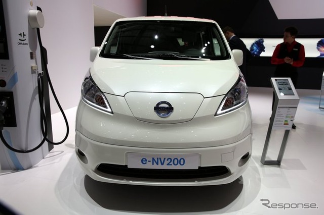 日産 e-NV200(ジュネーブモーターショー15)