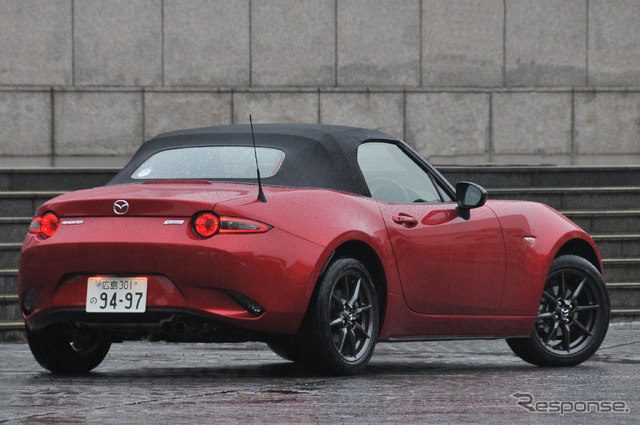 マツダ ロードスター 新型(量産試作車)