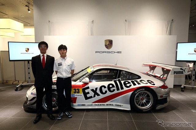 ポルシェ チームKTR、SUPER GT 参戦発表会