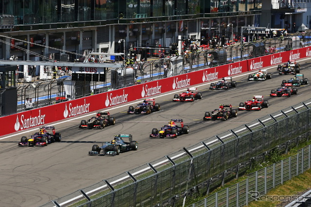 ニュルブルクリンクでのF1ドイツGP