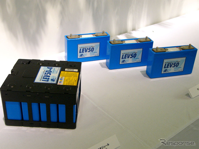 三菱i-MiEVに搭載される電池モジュール