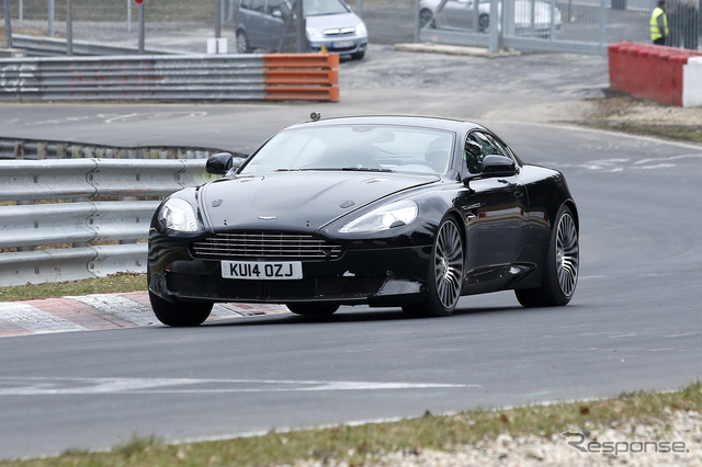 アストンマーティン DB9 後継モデル プロトタイプ (スクープ写真)