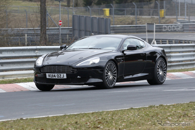 アストンマーティン DB9 後継モデル プロトタイプ (スクープ写真)
