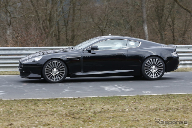 アストンマーティン DB9 後継モデル プロトタイプ (スクープ写真)