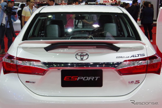 トヨタ カローラ アルティス ESport ニュルブルクリンクエディション(バンコクモーターショー15)