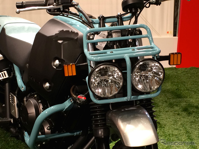【東京モーターサイクルショー15】ブルドッグ など出展のホンダブースに注目