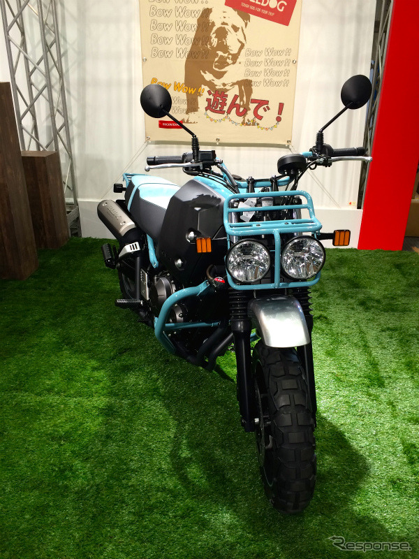 【東京モーターサイクルショー15】ブルドッグ など出展のホンダブースに注目