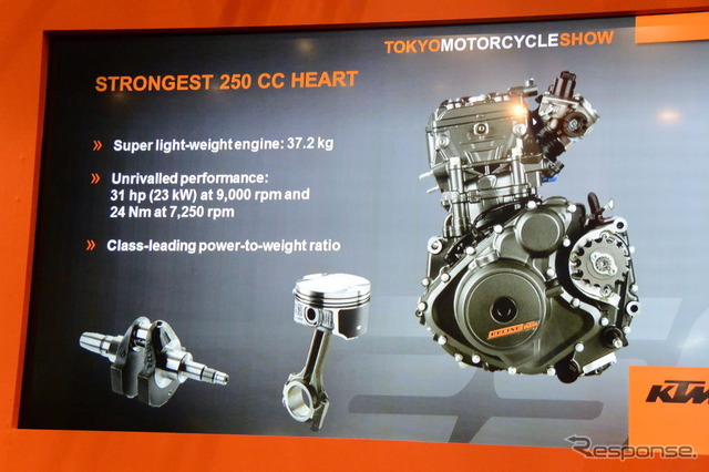 KTM プレスカンファレンス(東京モーターサイクルショー15)
