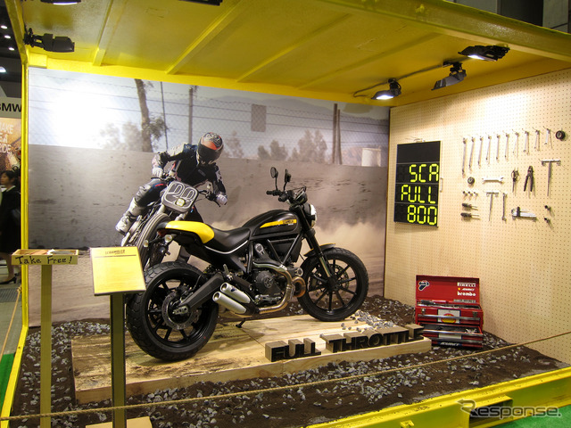 ドゥカティ スクランブラー（東京モーターサイクルショー15）