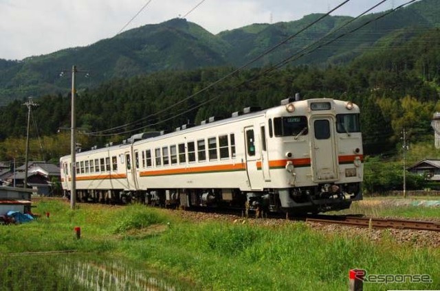 JR東海は気動車28両をミャンマーに譲渡する。写真は12両が譲渡されるキハ40系。