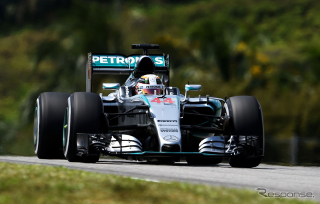 【F1 マレーシアGP】金曜フリー走行はハミルトンがトップ、復帰のアロンソは16番手