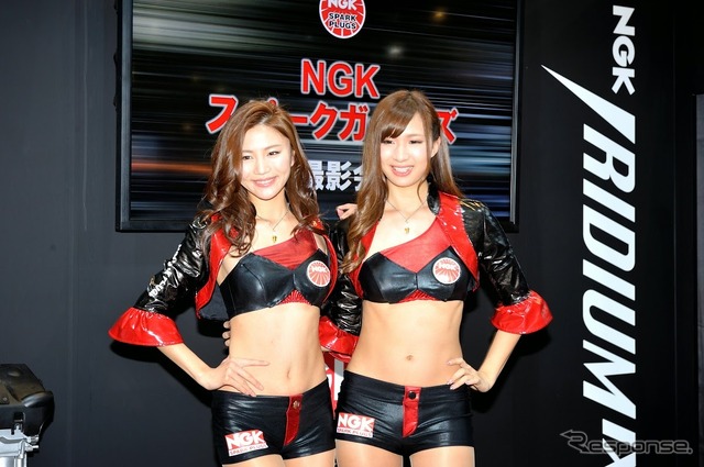 NGKスパークガールズ(東京モーターサイクルショー15)