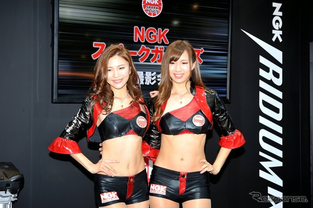 NGKスパークガールズ（東京モーターサイクルショー15）