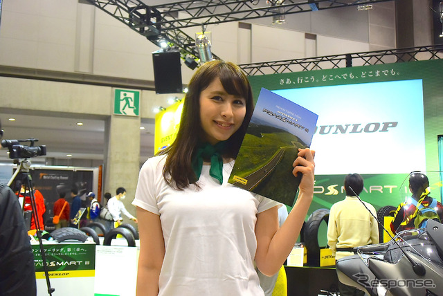 ダンロップ コンパニオン(東京モーターサイクルショー15)