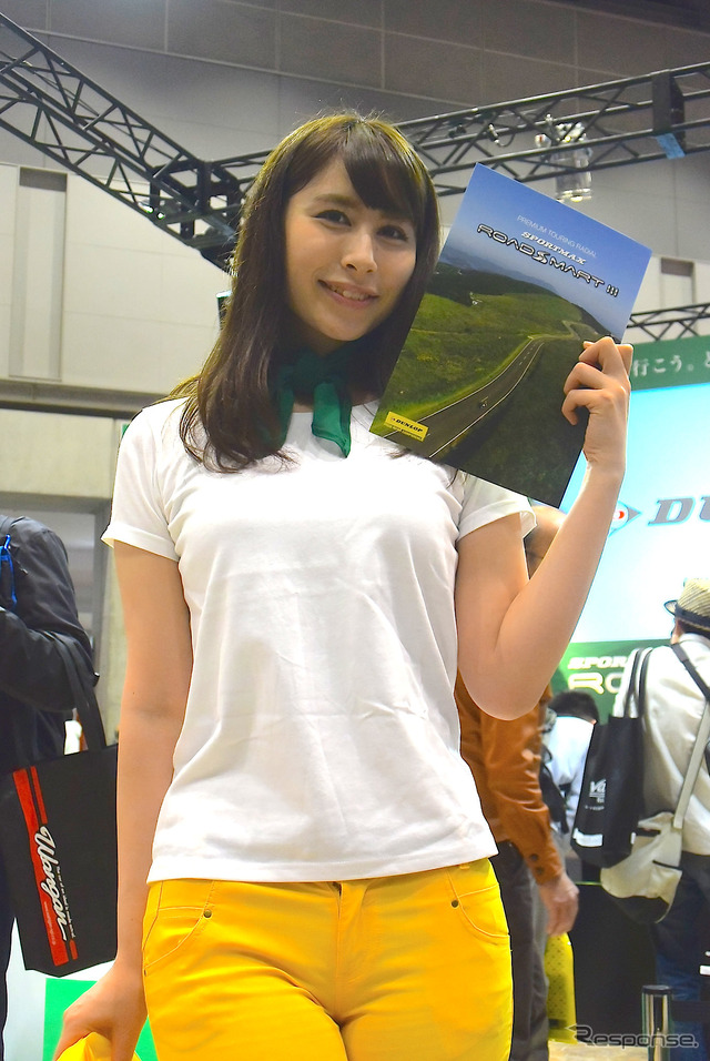 ダンロップ コンパニオン(東京モーターサイクルショー15)
