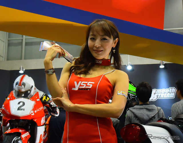 ピーエムシーブース コンパニオン(東京モーターサイクルショー15)