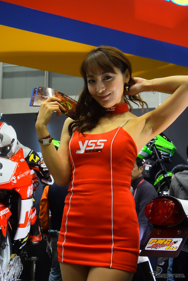 ピーエムシーブース コンパニオン(東京モーターサイクルショー15)