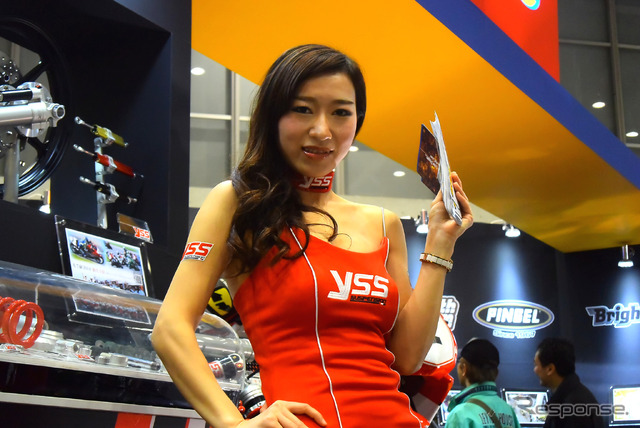 ピーエムシーブース コンパニオン(東京モーターサイクルショー15)