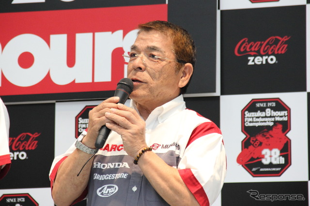 本田重樹監督(MuSASHi RT HARC-PRO)