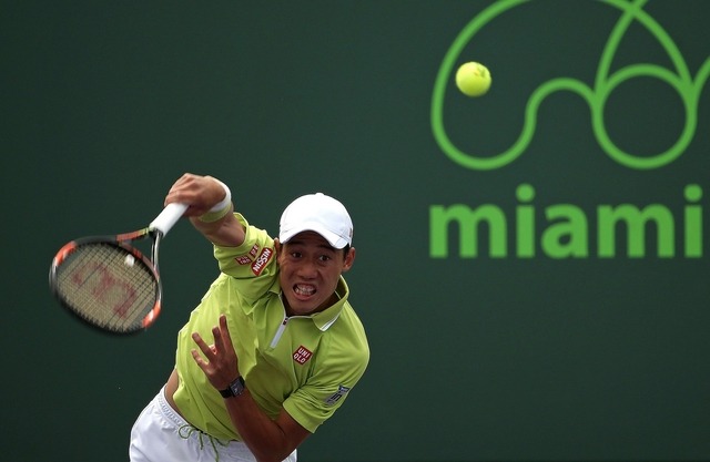 錦織、元世界8位ユージニーにストレート勝ちで初戦突破!…マイアミ・オープン(c)Getty Images