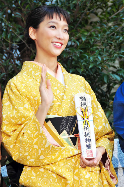 杏/『百日紅~Miss HOKUSAI~』ヒット祈願イベント