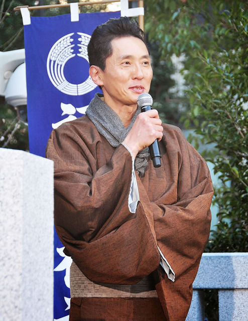 松重豊/『百日紅~Miss HOKUSAI~』ヒット祈願イベント