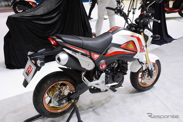 サイクロン号に変身したホンダMSX125(バンコクモーターショー15)