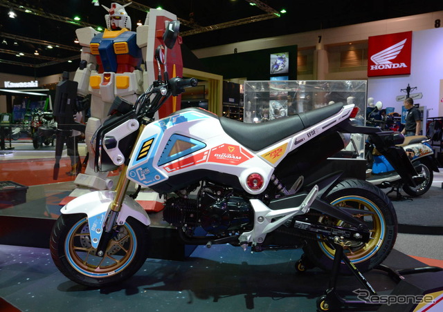 ホンダMSX125(ガンダム仕様、2014年バンコクモーターショー)