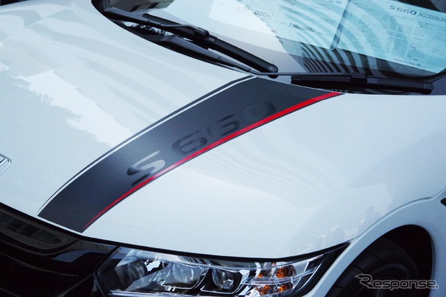 ホンダ S660 モデューロ純正アクセサリー装着車