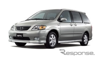 マツダ『MPV』などにインターネット接続可能な「@NAVIスポーツ」を設定